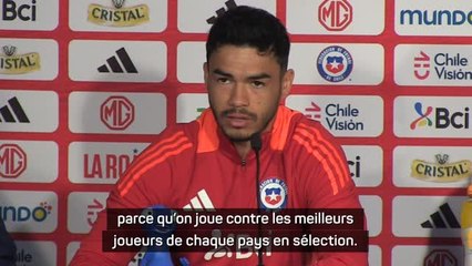 Chili - Suazo : "On joue contre les meilleurs joueurs de chaque pays en sélection"
