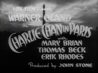 Charlie Chan in Paris (1935)