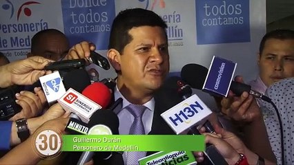 30-08-17 La Personeria de Medellin presento su nuevo grupo Fuerza Anticorrupcion