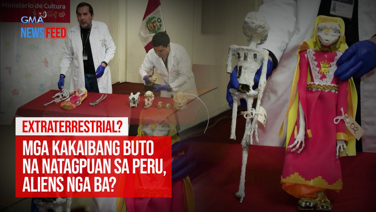 EXTRATERRESTRIAL? Mga kakaibang buto na natagpuan sa Peru, aliens nga ba? | GMA Integrated Newsfeed