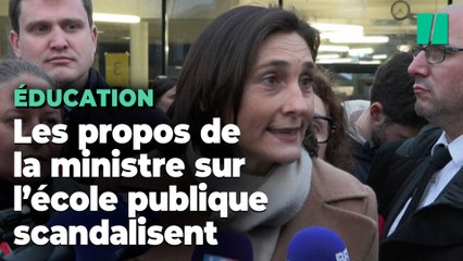 Oudéa-Castéra scandalise profs et syndicats après ses propos sur l’école publique et l’enseignement privé