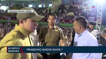 Prabowo Sindir Siapa? Konsolidasi Pendukung di Pangkalpinang 🇮🇩