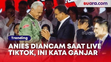 Anies Baswedan Dapat Ancaman Penembakan di Live TikTok, Ganjar Pranowo: Ya Dilaporkan Polisi Biar Ditindak