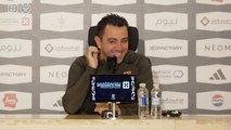 Xavi y qué se juega él como técnico en la final de la Supercopa