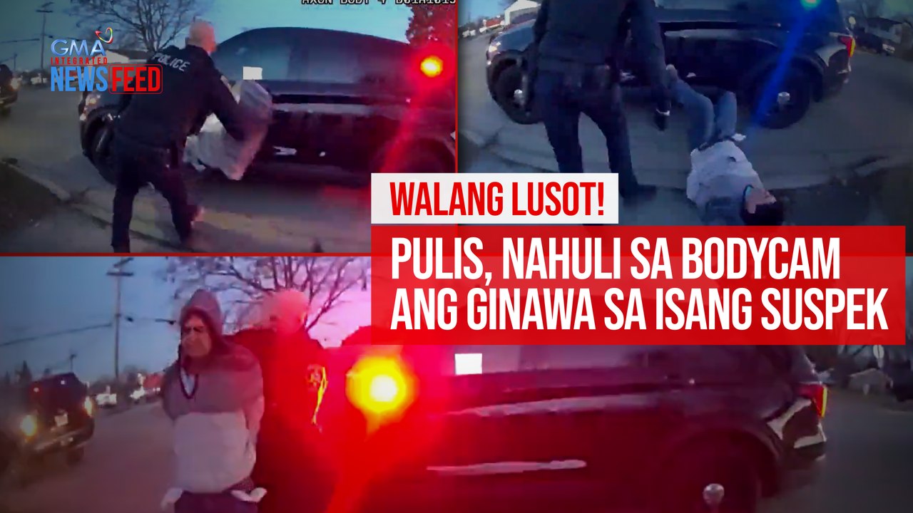 Walang lusot! Pulis, nahuli sa bodycam ang ginawa sa isang suspek | GMA Integrated Newsfeed