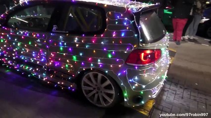 WILD New Years Car Meet 2024 _ BURNOUTS, FLAMES