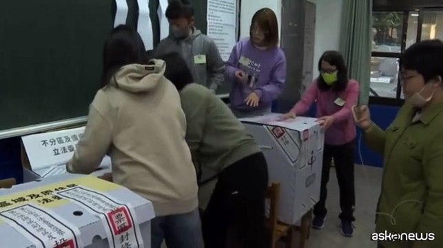 A Taiwan in corso lo spoglio dei voti delle presidenziali