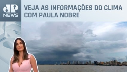 Maior parte da região Centro-Norte do Brasil terá chuva nesta segunda (08) | Previsão do Tempo