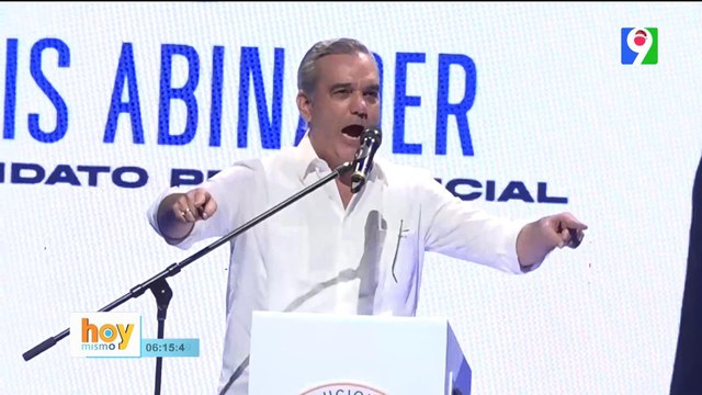 Luis Abinader y el PRM muestra su poderío en la Capital | Hoy Mismo
