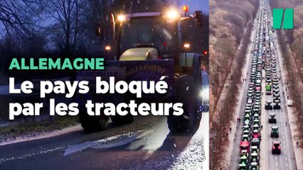 En Allemagne, un raz de marée d’agriculteurs en colère déferle sur les autoroutes