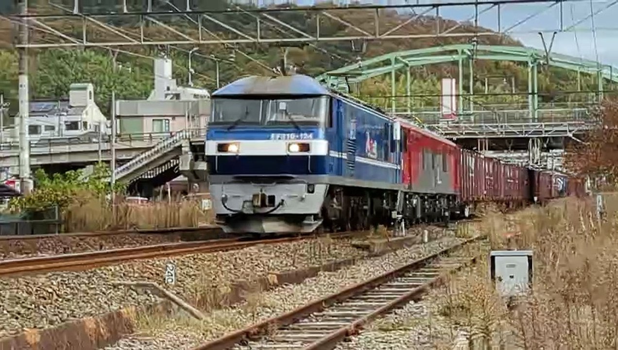 PXL_20231112_144049 2073列車・2073レ Train 2073 and 2073 Les.