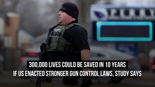 300,000 Lives Could Be Saved in 10 Years if US Enacted Stronger Gun Control Laws