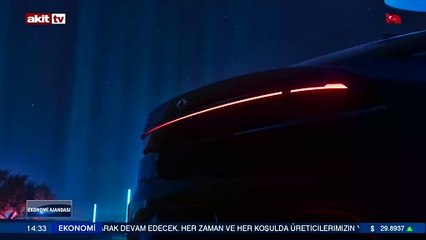 TOGG'un yeni sedan modelinin ilk görüntüsü