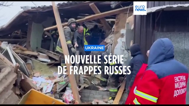 Ukraine : nouvelles frappes russes meurtrières sur plusieurs régions