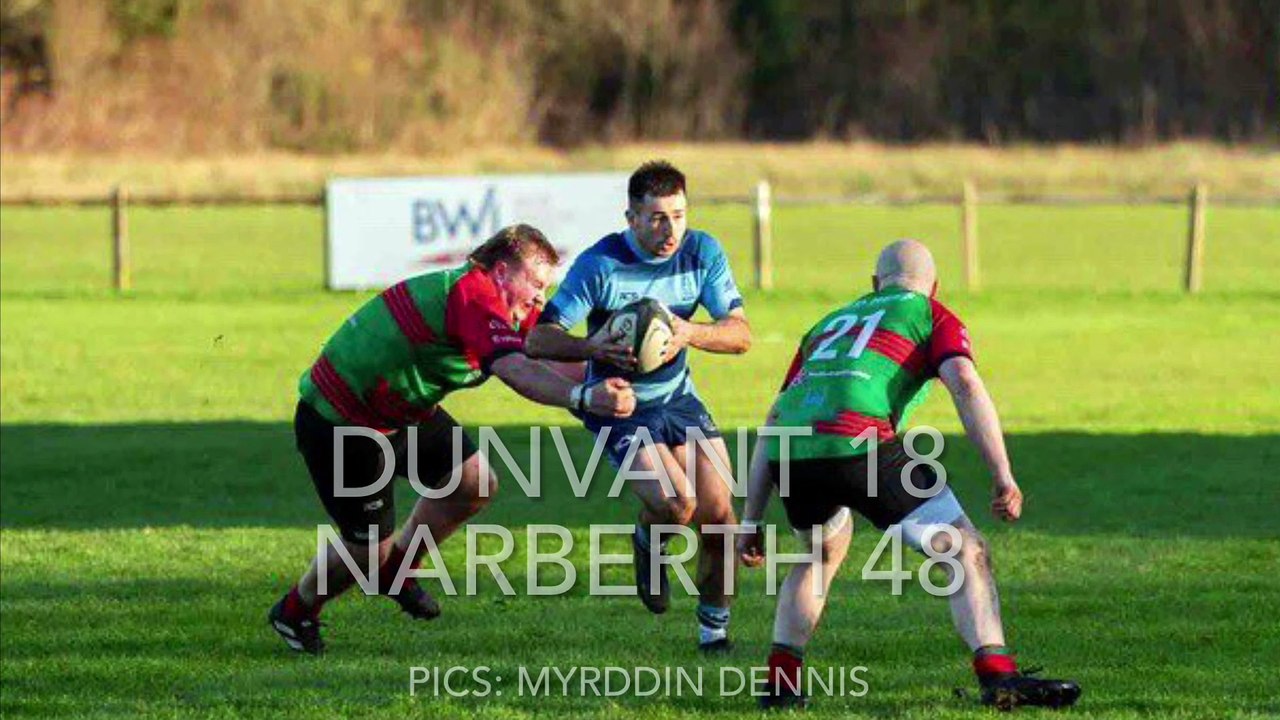 Narberth RFC beat Dunvant 18-48