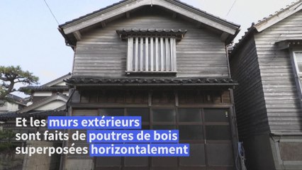 Séisme au Japon: un village épargné grâce à son architecture unique
