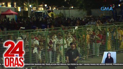 Paalala ng mga awtoridad sa mga senior citizen, kumain at uminom na ng gamot bago magpunta sa Quirino Grandstand | 24 Oras
