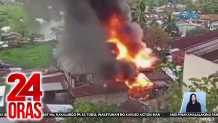 97-anyos na lolang na-trap umano sa nasusunog na bahay, nasawi | 24 Oras