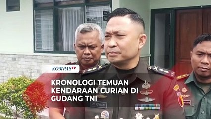 Begini Kronologi Terungkapnya Gudang TNI AD Jadi Penyimpanan Kendaraan Curian