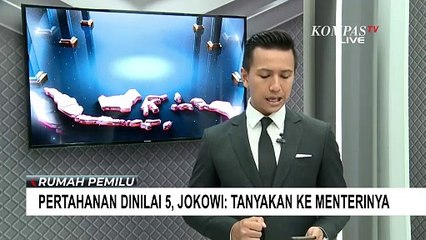 Respons Jokowi soal Anies dan Ganjar Kompak Beri Nilai Buruk pada Kemenhan