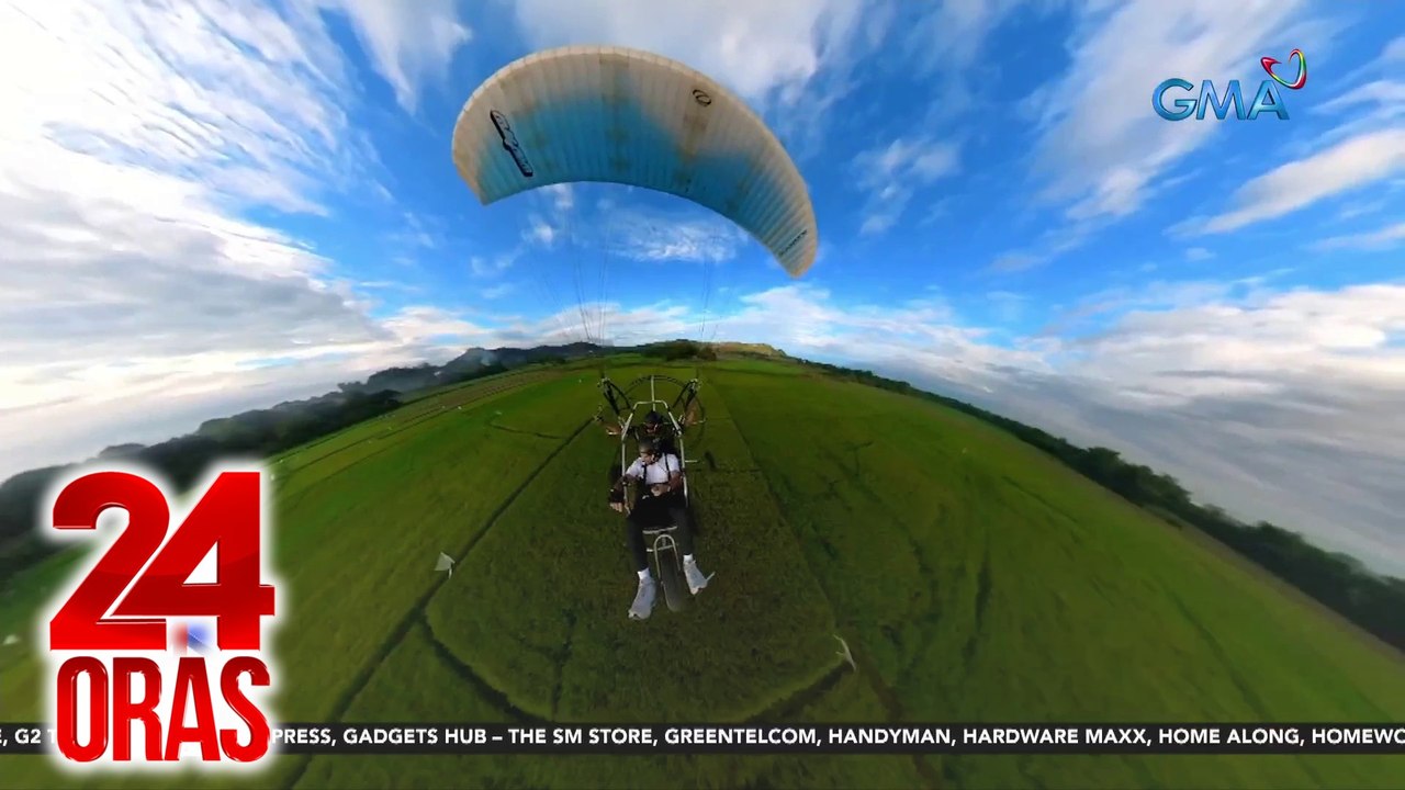 Paratrike o paramotor sky adventure, puwedeng s...