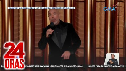 Joke ni Golden Globes host Jo Koy, tila 'di nagustuhan ni Taylor Swift | 24 Oras