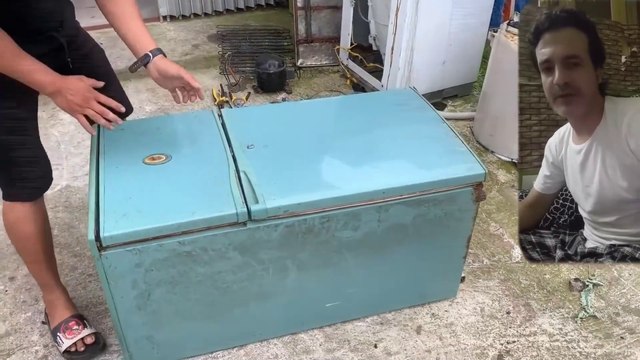 قمه الابداع هذا الرجل يحول ثلاجه قديمه الى شئ لا يصدق__ quantum Tech quantastic()