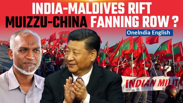 Maldives President Mohamed Muizzu Lands in China Amidst Tensions with India| Oneindia News