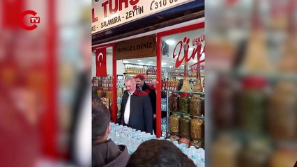 Murat Kurum'un Üsküdar ziyaretinde gerginlik