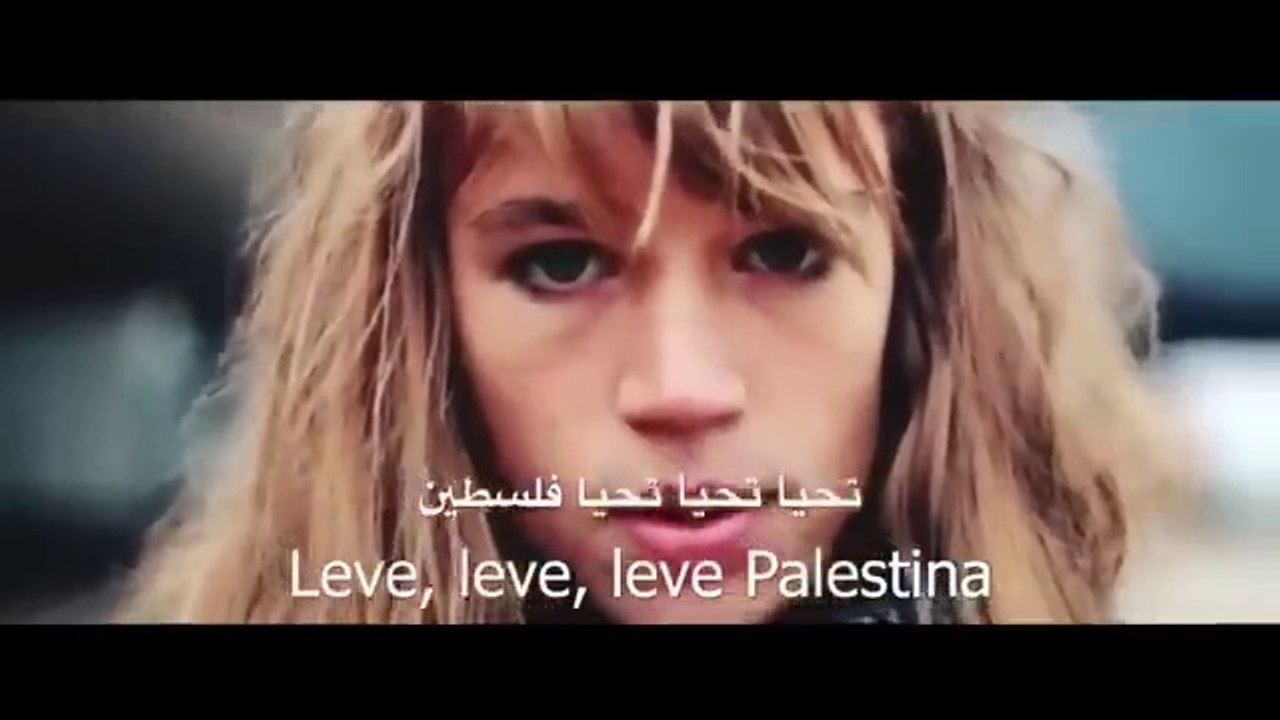 الأغنية السويدية(تاحيا فلسطين  وتسقط الصهيون.ية Leve.levr falastina