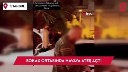 Sokak ortasında havaya ateş açtı, sosyal medyada “Şefaatinize ihtiyacım yok, mezarımdan taş çalmayın, yeter” notuyla paylaştı