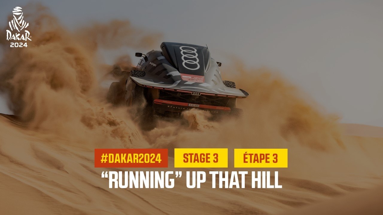 "Running" up that hill - Stage 3 - #Dakar2024