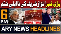 ARY News 6 PM Prime Time Headlines 8th Jan 2024 | Nawaz Sharif's Disqualification Ends