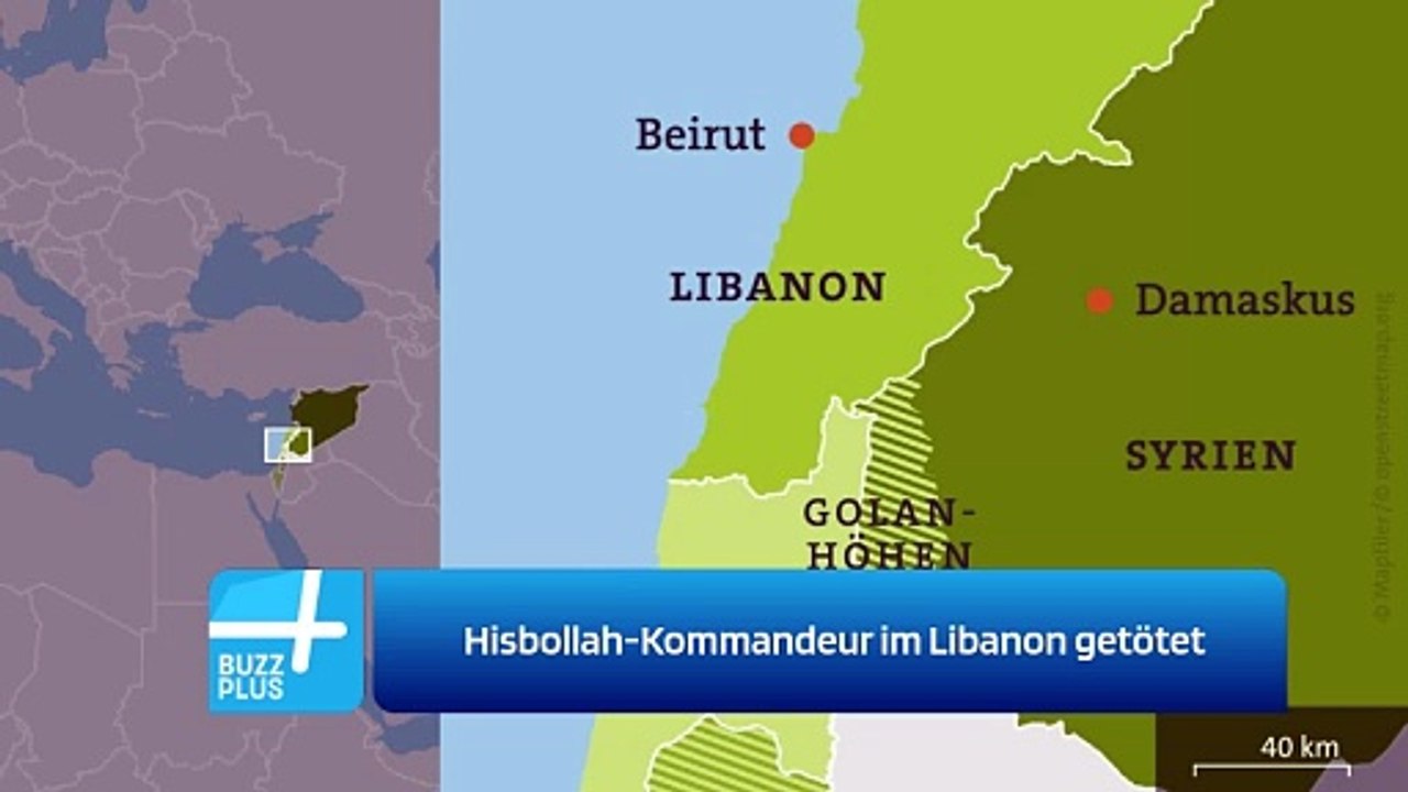 Hisbollah-Kommandeur im Libanon getötet