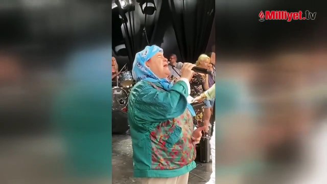 Selda Bağcan'ın konser provası kıyafeti gündem oldu