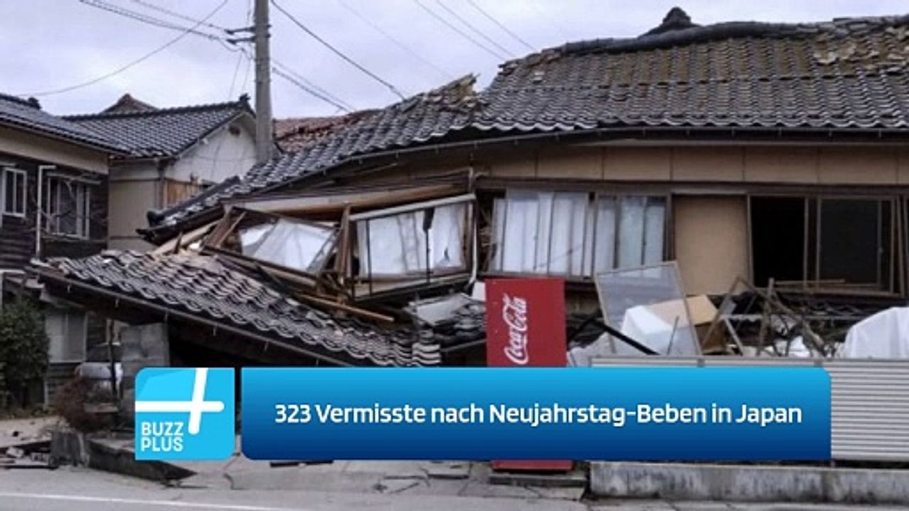 323 Vermisste nach Neujahrstag-Beben in Japan