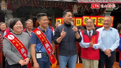 蔣萬安南下台中拜票引熱潮，民眾湧現合照熱情回應📸