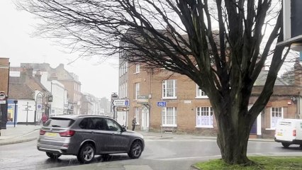 Snow in Chichester as weather warning issued by Met Office