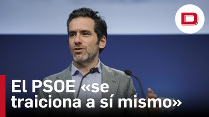 Sémper acusa al PSOE de iniciar 2024 «traicionándose a sí mismo» con la tramitación de la amnistía