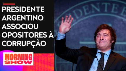 Milei diz que não negociará mudanças em lei de reforma
