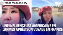 Une influenceuse américaine déçue de l'accueil des Français à Lyon, fond en larmes