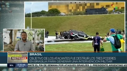Brasil: Se cumple un año del intento de golpe de estado contra el gobierno de Lula da Silva