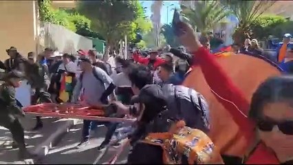 Protesta en el TCP
