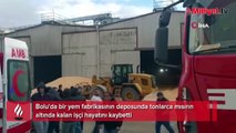 Fabrikada feci ölüm! Tonlarca mısırın altında can verdi