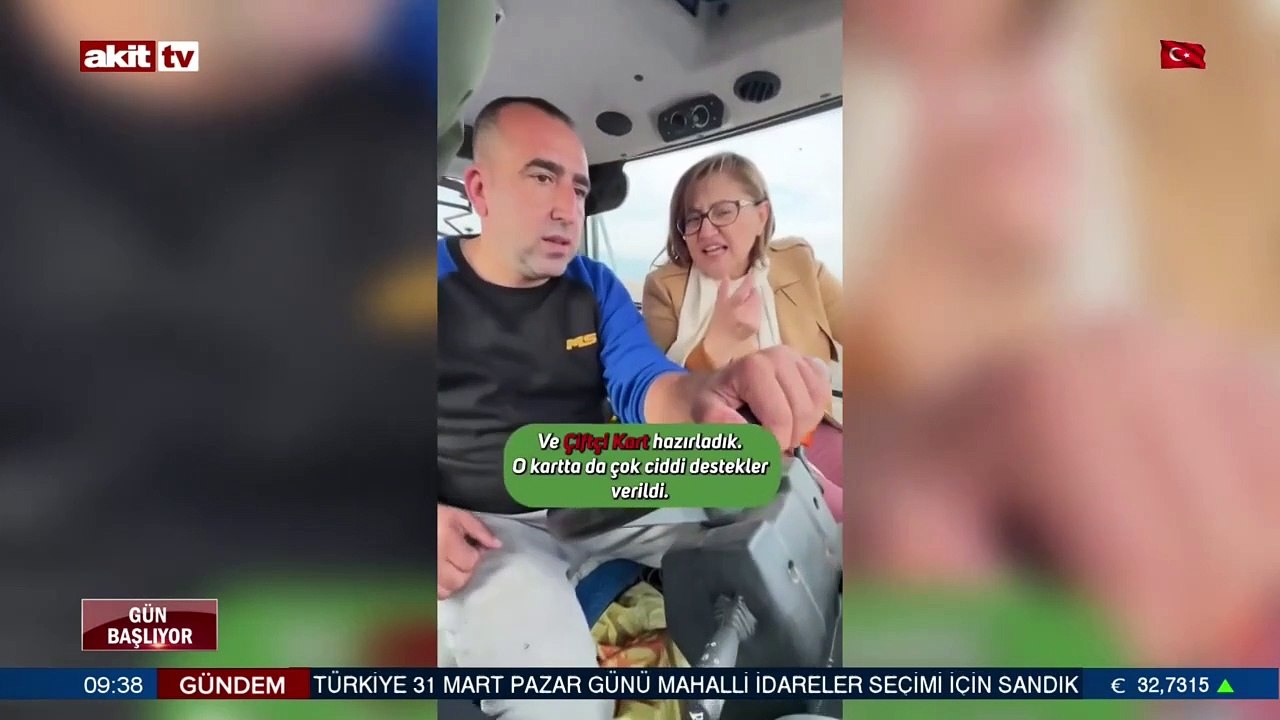 Fatma Şahin hasada katıldı