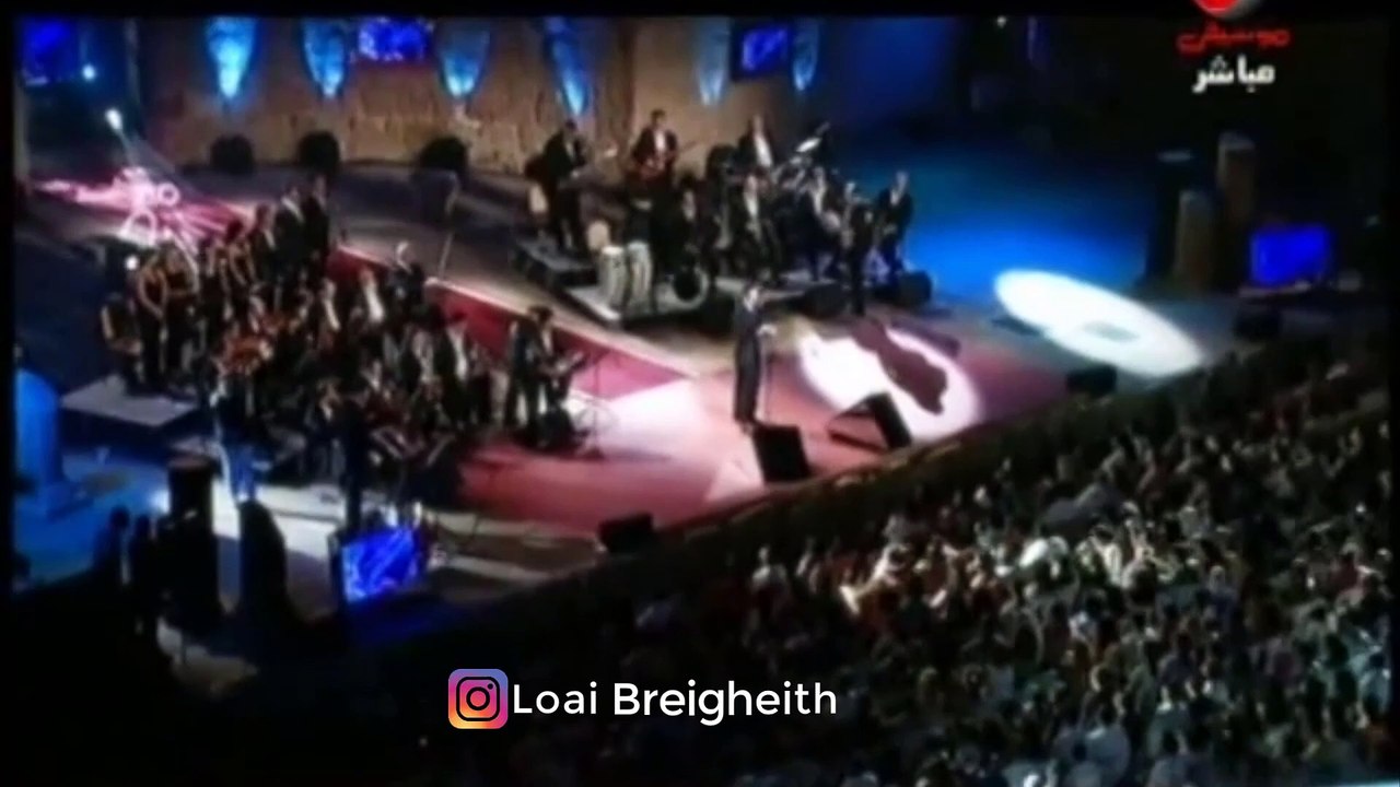 كاظم الساهر _ مدينة الحب _ احساس ولا أروع _ مهرجان قرطاج 2008