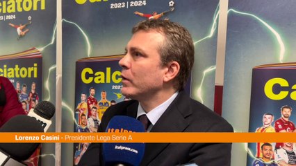 Serie A, Casini "Si lavora per ridurre margine di errori arbitrali"