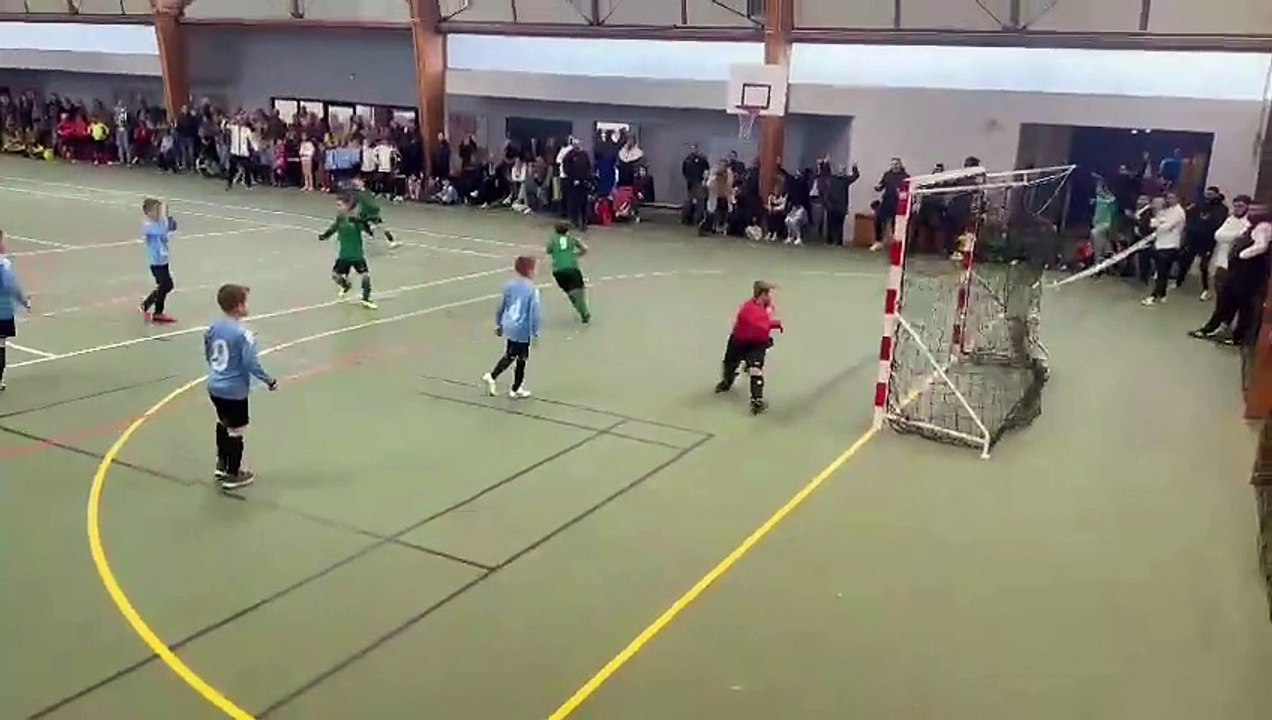 TOURNOI U9 JANVIER 2024 /// LA PREMIERE DEMI-FINALE PARTIE 1/2 (06/01)