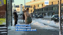 Freddo in Europa: temperature glaciali in Svezia, Danimarca e Moldova