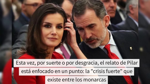 Las pruebas que evidencian una fuerte crisis en el matrimonio de Felipe y Letizia, según Pilar Eyre